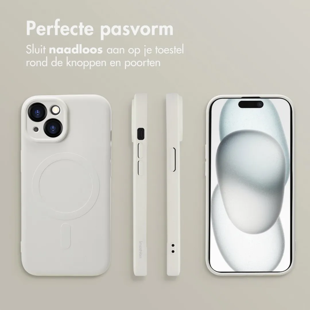 Imoshion Hoesje iPhone 15 - Beige - MagSafe - afbeelding 6 van 6