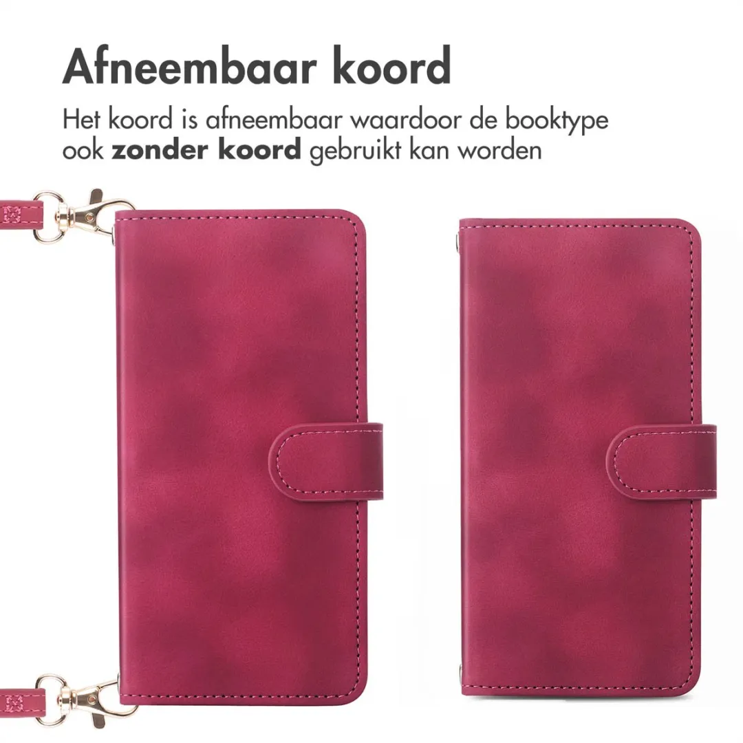 Imoshion iPhone 16 Bookcase Hoesje - 3 Pasjes - Rood