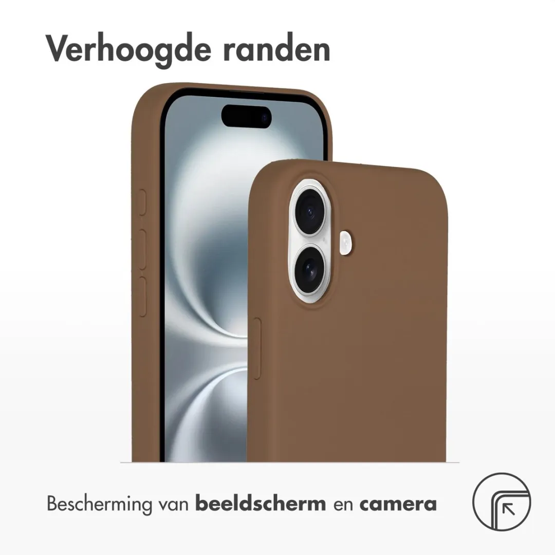 Accezz iPhone 16 MagSafe Hoesje Lichtbruin