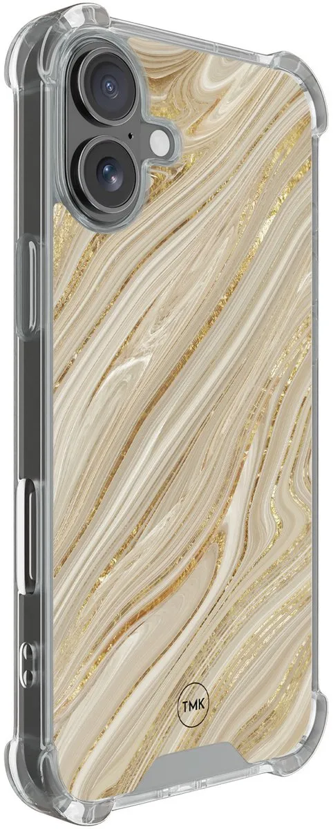 Casevibes iPhone 17 Shockproof Hoesje - Goud - A/i17/S/019