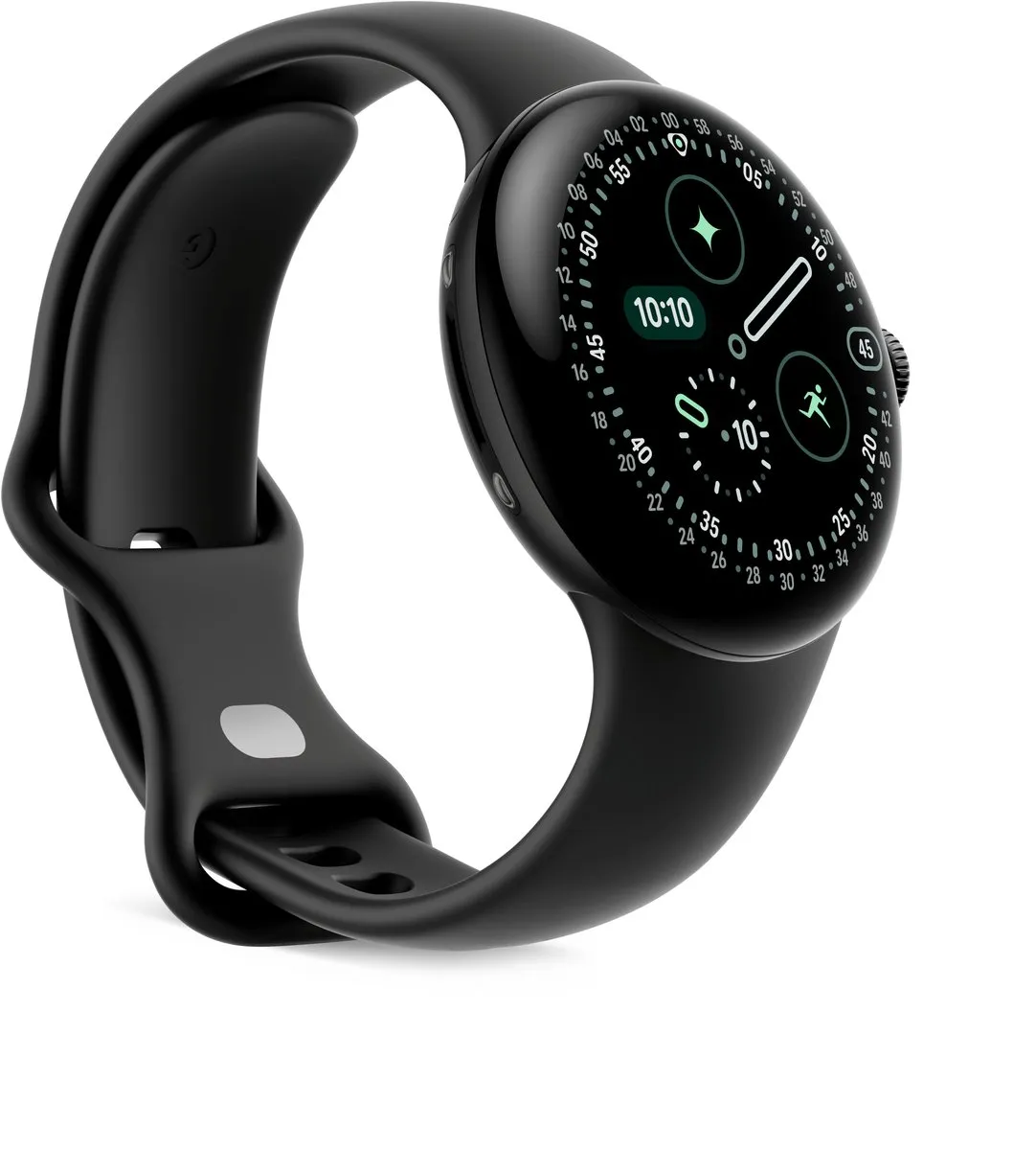 Google Pixel Watch 4 Smartwatch 41mm - Zwart - afbeelding 6 van 6