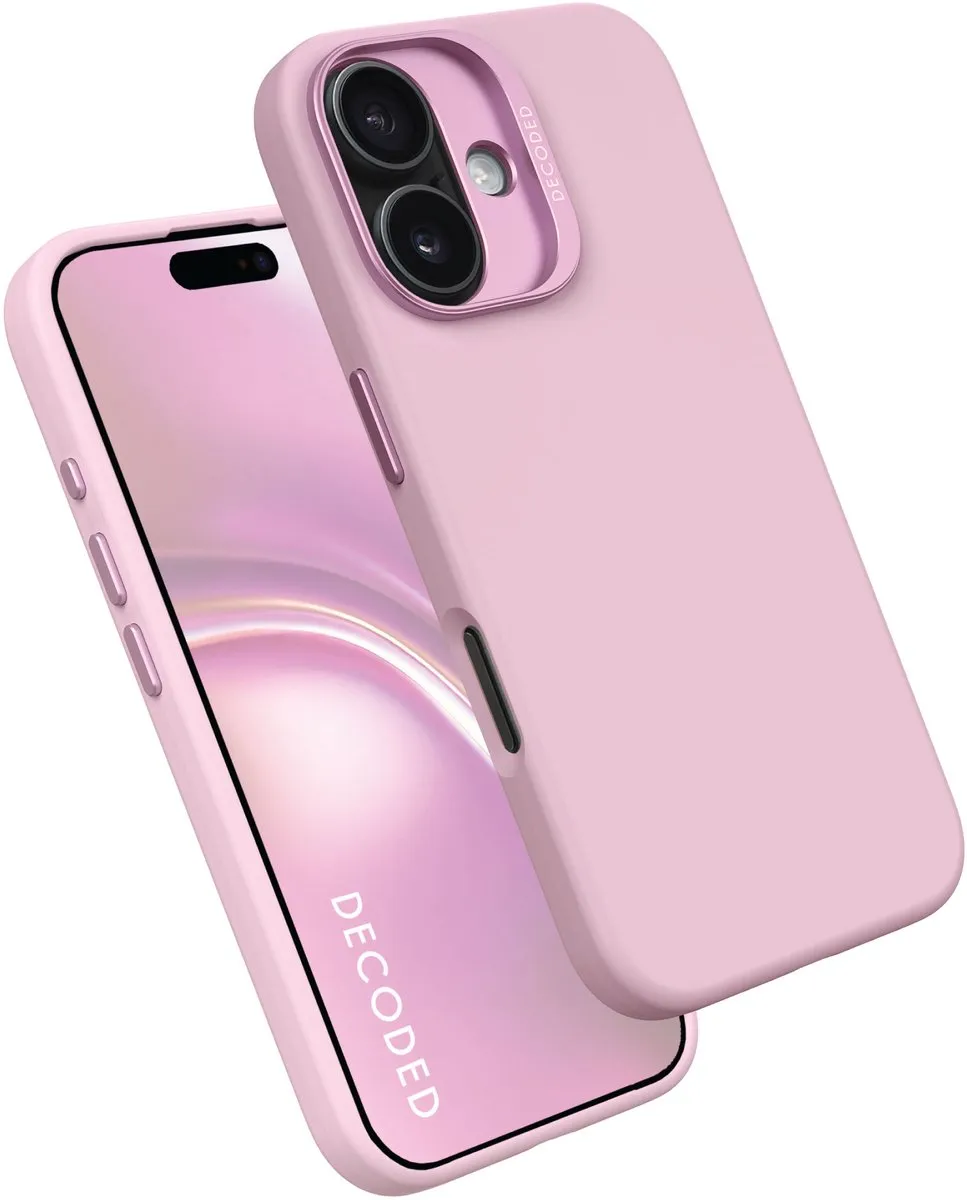 Decoded DEC-IP16-SIL-LIL Siliconen Hoesje iPhone 16 - Lilac Paars