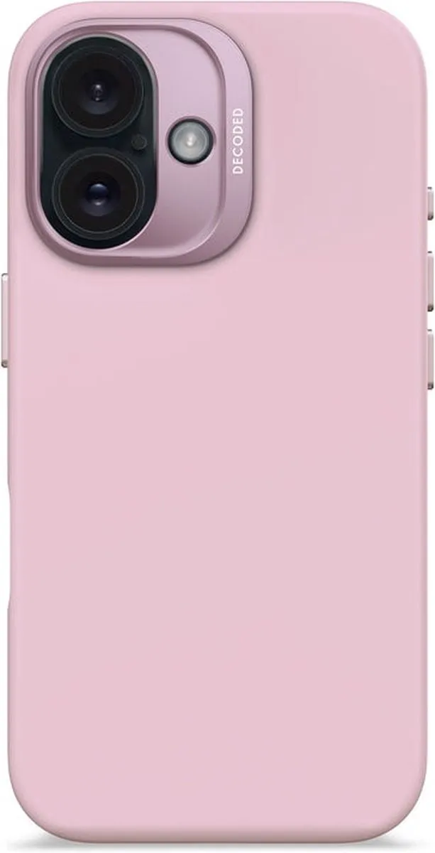 Decoded DEC-IP16-SIL-LIL Siliconen Hoesje iPhone 16 - Lilac Paars