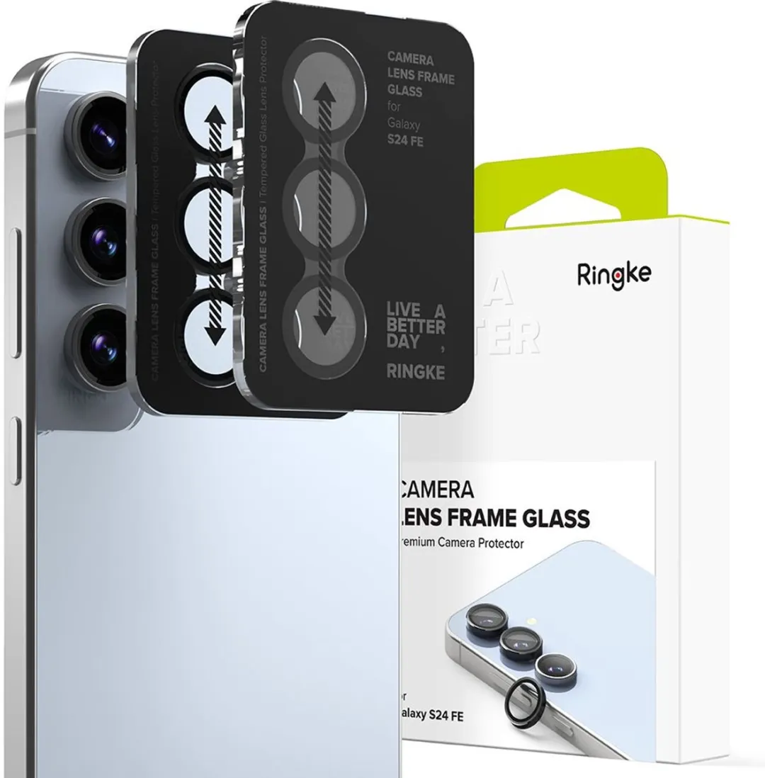 Ringke Frame Glass Camera Beschermer Samsung Galaxy S24 FE