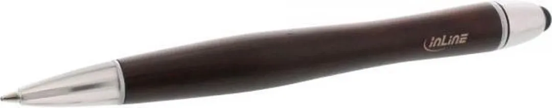 Inline Woodpen Stylus & Balpen 55464 - Bruin/Zilver
