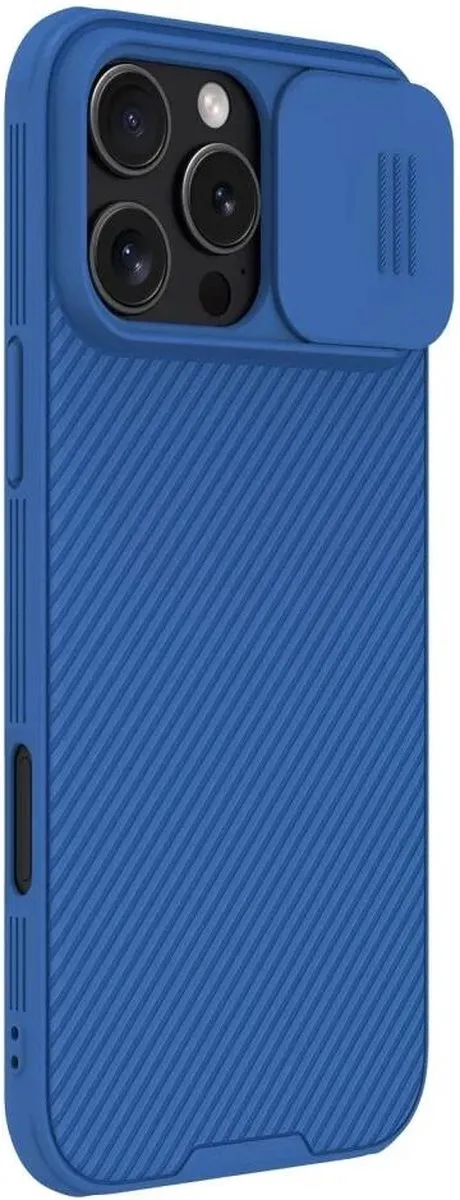 Nillkin CamShield Magnetisch Hoesje iPhone 16 Pro Max - Blauw - afbeelding 6 van 6