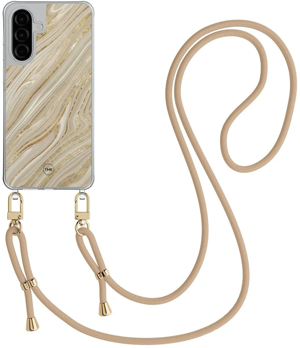 Casevibes Samsung Galaxy A26 Telefoonhoesje - Golden Marble CV/S/A26/C/006 - Goud
