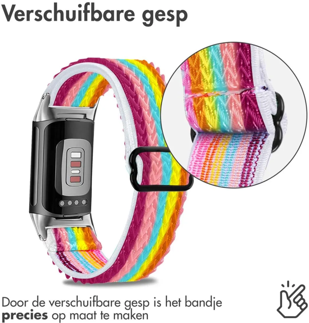 Imoshion Smartwatchband Fitbit Charge 5 - Meerkleurig