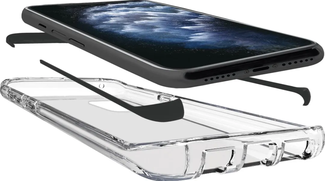 Azuri Bumperflex iPhone 11 Pro Max/XS Max Hoesje - Zwart