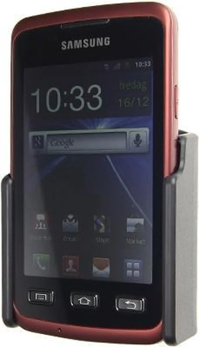 Brodit Draaibare Houder Samsung Galaxy Xcover GT-S5690 - Zwart