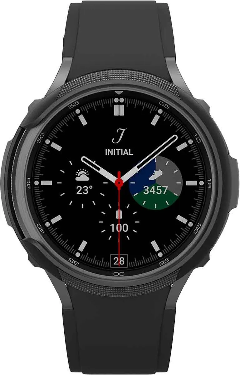 Spigen Galaxy Watch6 Classic 47mm Liquid Air Hoesje - Zwart