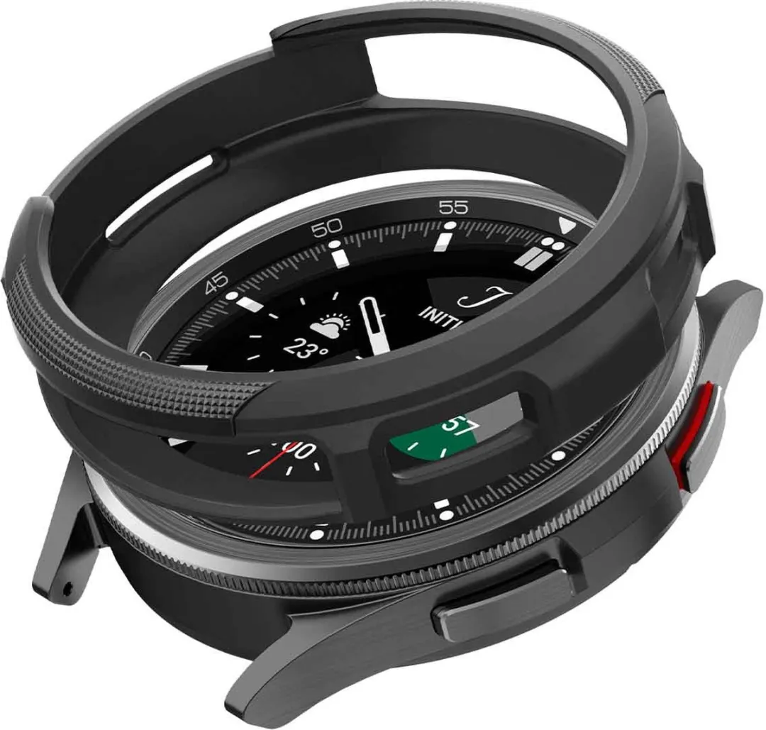 Spigen Galaxy Watch6 Classic 47mm Liquid Air Hoesje - Zwart