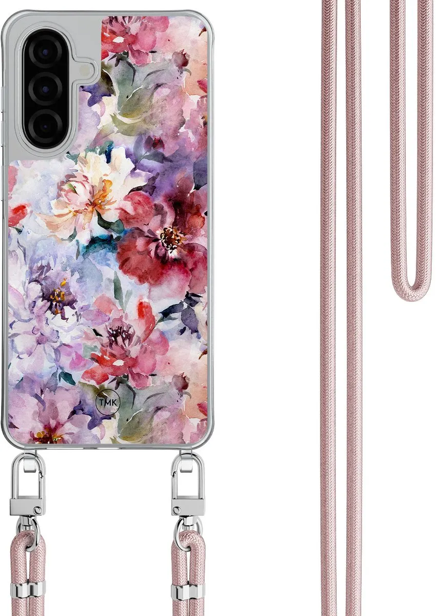 Casevibes A56 Telefoonhoesje Bloemen Acryl