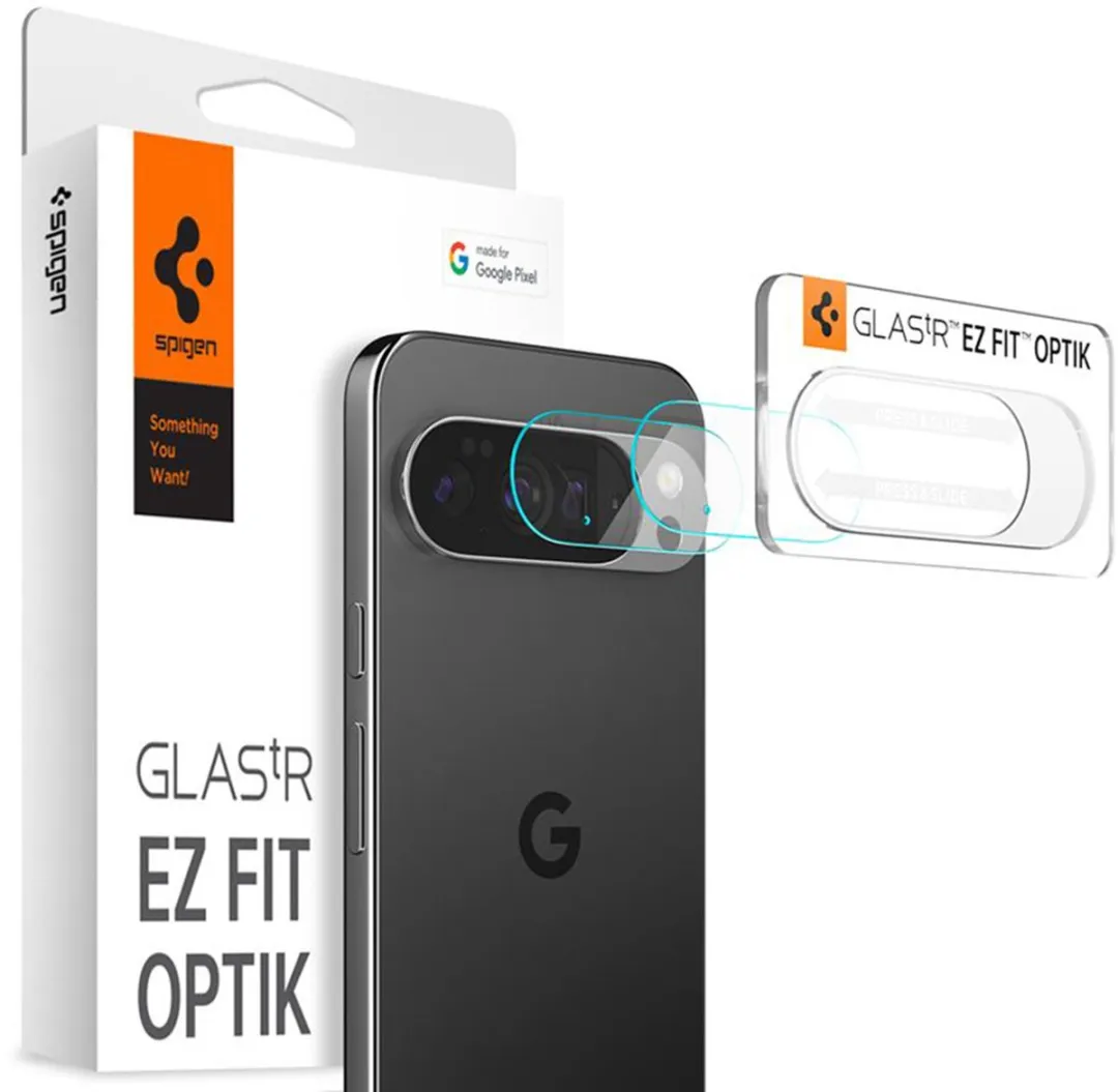 Spigen Optik Pro EZ Fit Lens Protector - Google Pixel 10 - 2 Stuks