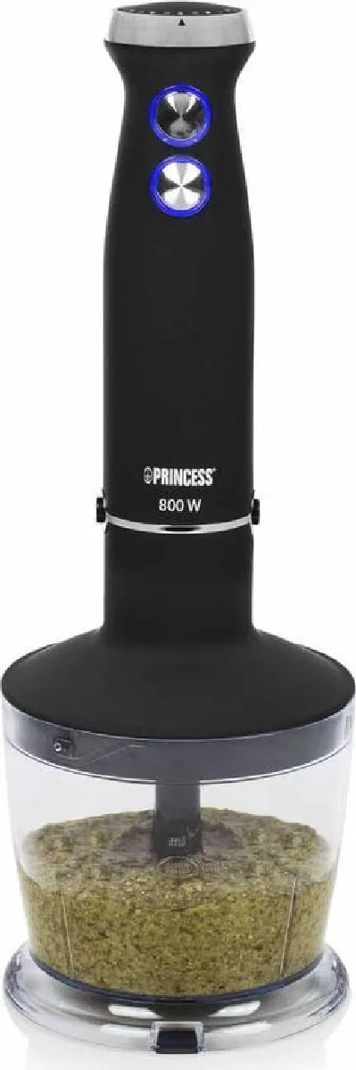 Princess 221220 Staafmixer 800W - 4-in-1 Set - Zwart - afbeelding 6 van 6