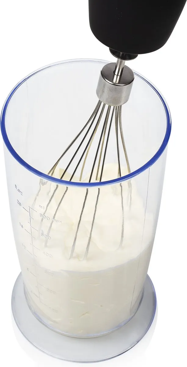 Princess 221220 Staafmixer 800W - 4-in-1 Set - Zwart