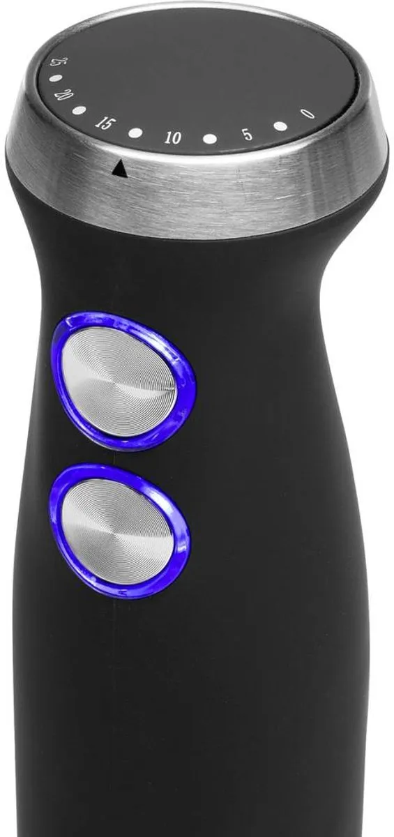 Princess 221220 Staafmixer 800W - 4-in-1 Set - Zwart