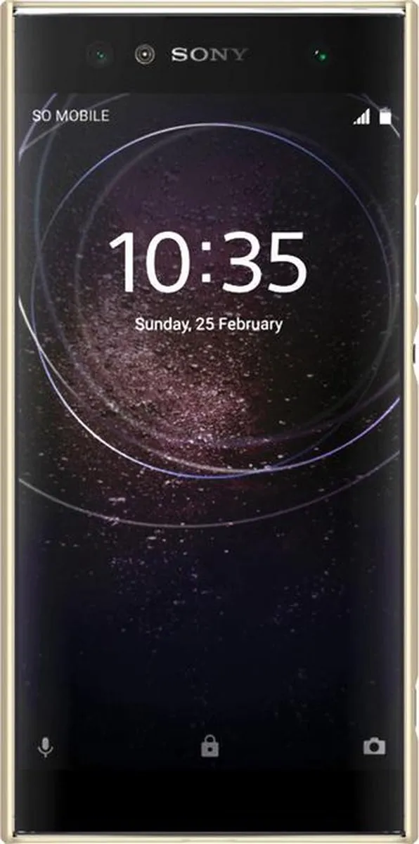 Nillkin Frosted Shield Hoesje Sony Xperia XA2 Ultra - Goud - afbeelding 2 van 6