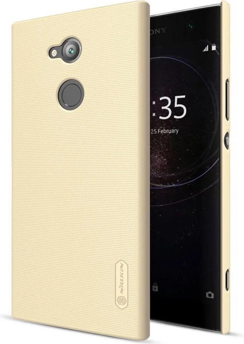Nillkin Frosted Shield Hoesje Sony Xperia XA2 Ultra - Goud - afbeelding 3 van 6