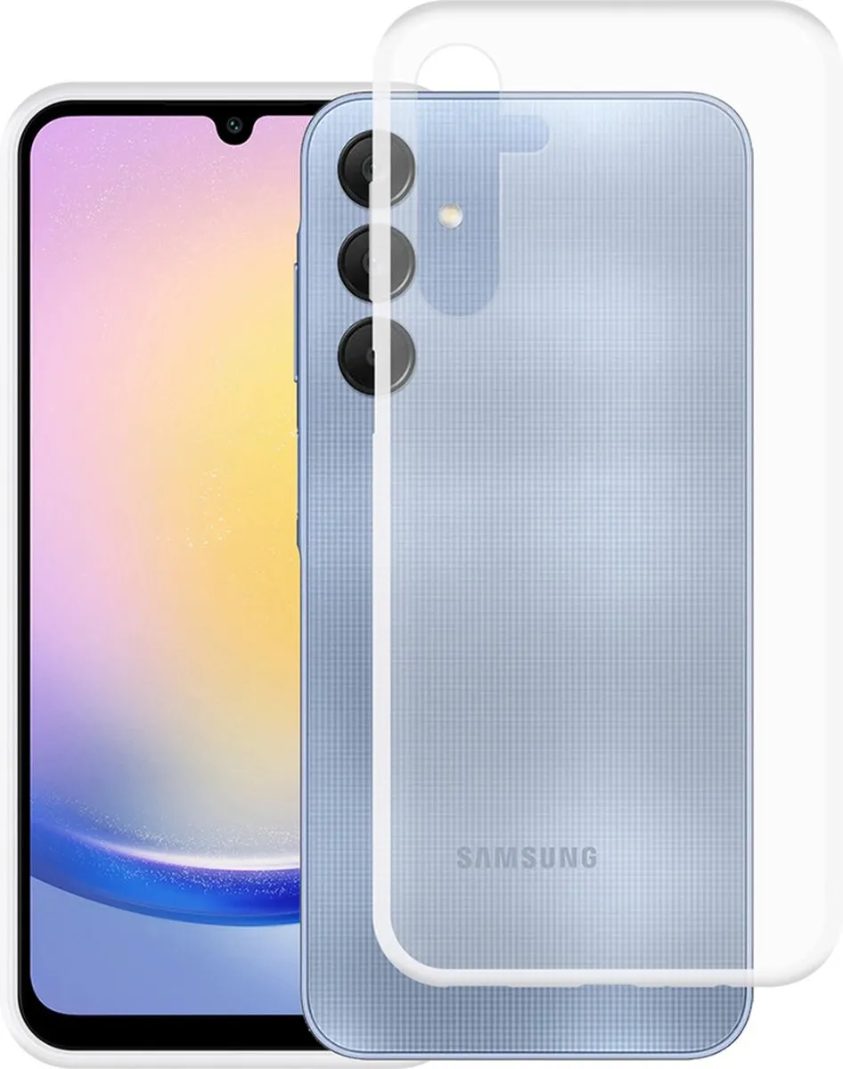 Just in Case Cazy Hoesje Samsung Galaxy A25 - Siliconen - Transparant - MPN 8326713