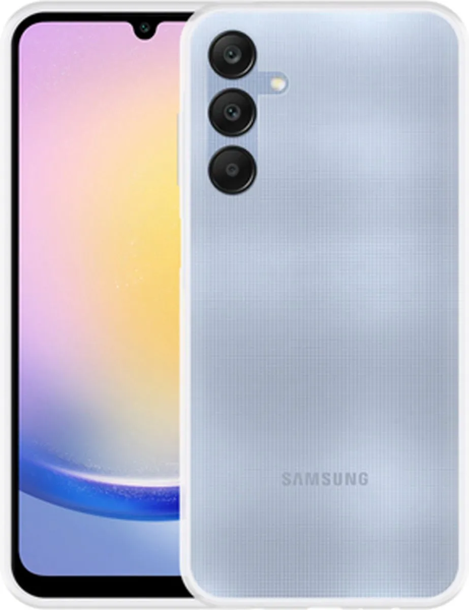 Just in Case Cazy Hoesje Samsung Galaxy A25 - Siliconen - Transparant - MPN 8326713