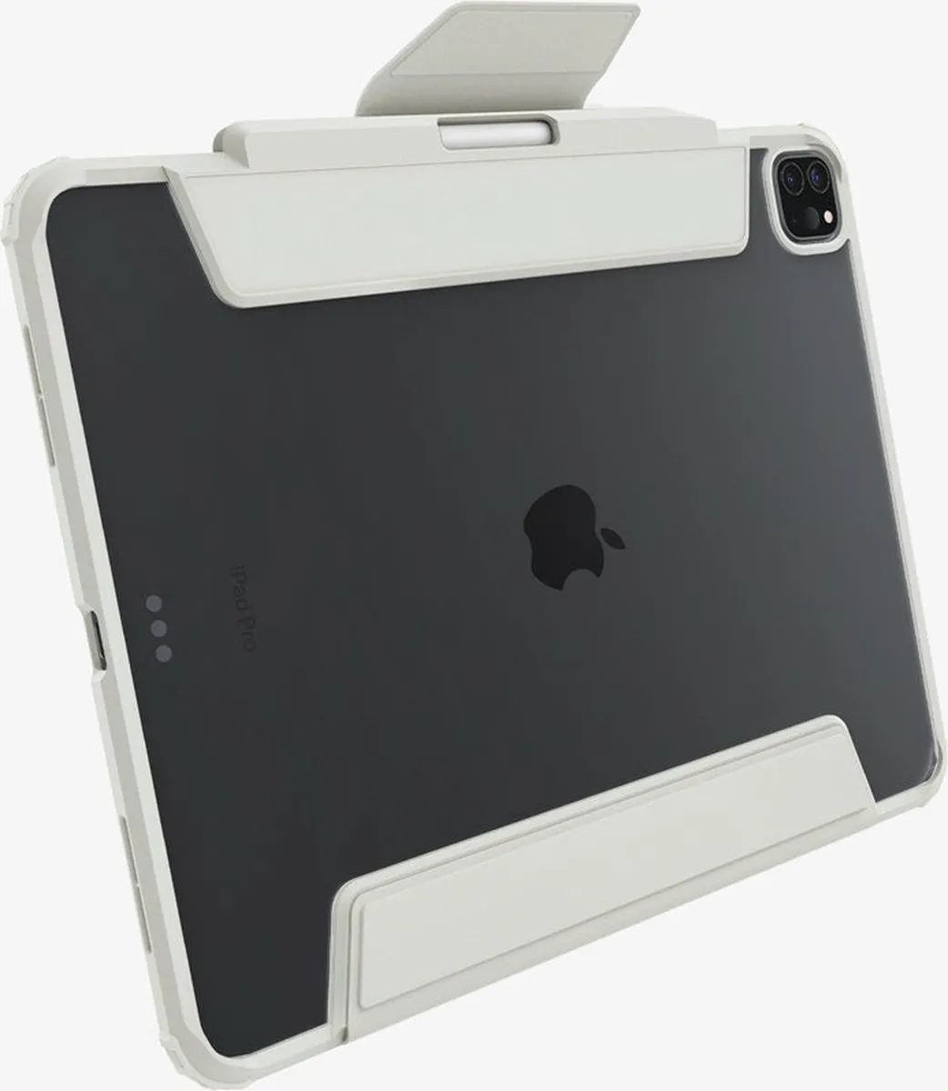 Spigen AirSkin Pro iPad Pro 13 (2024) Hoes - Grijs
