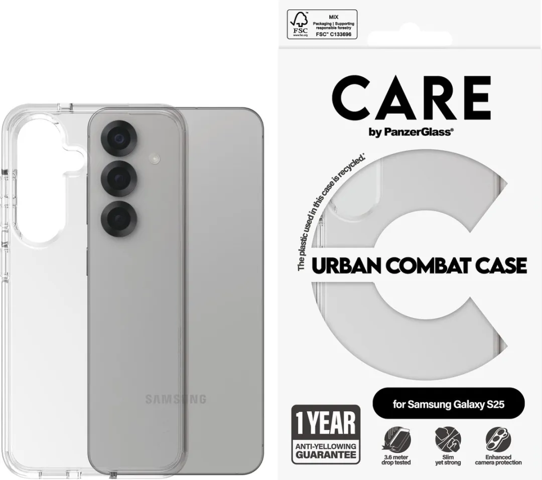 PanzerGlass Case Care Urban Combat - Samsung Galaxy S25