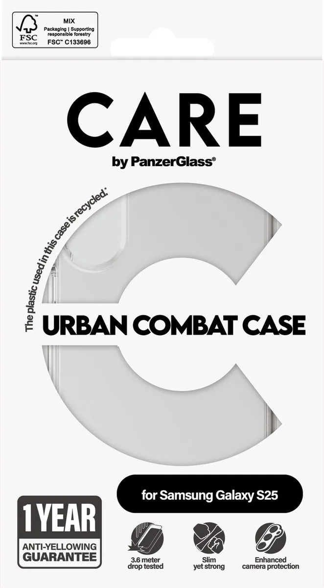 PanzerGlass Case Care Urban Combat - Samsung Galaxy S25