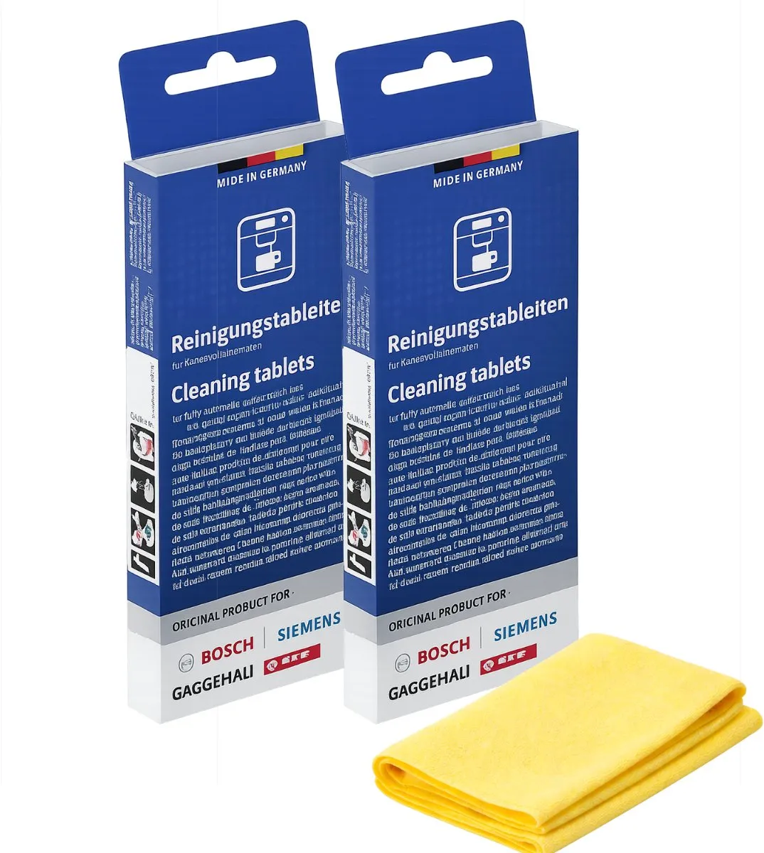 Bosch Siemens Reinigingstabletten 21 Stuks