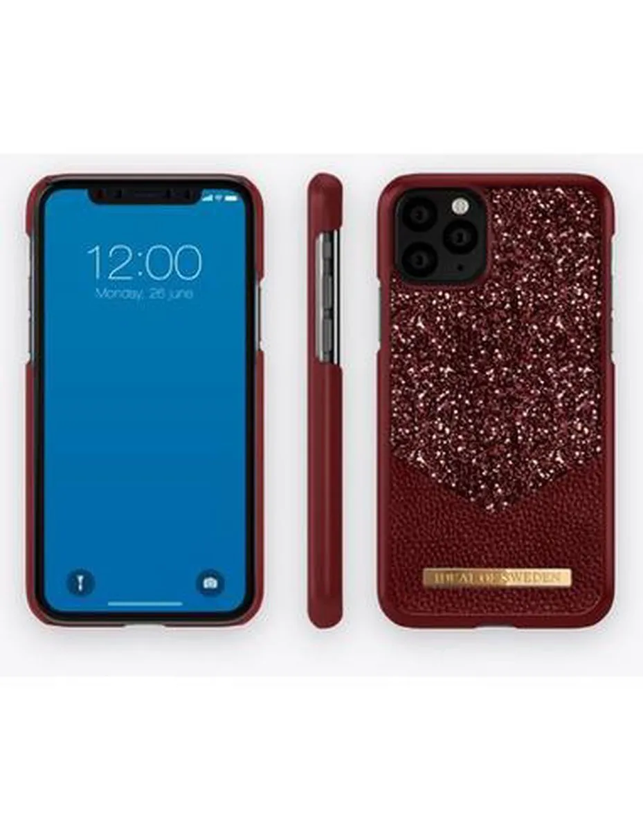 iDeal of Sweden iPhone 11 Pro Hoesje Ruby Glimmer - Rood
