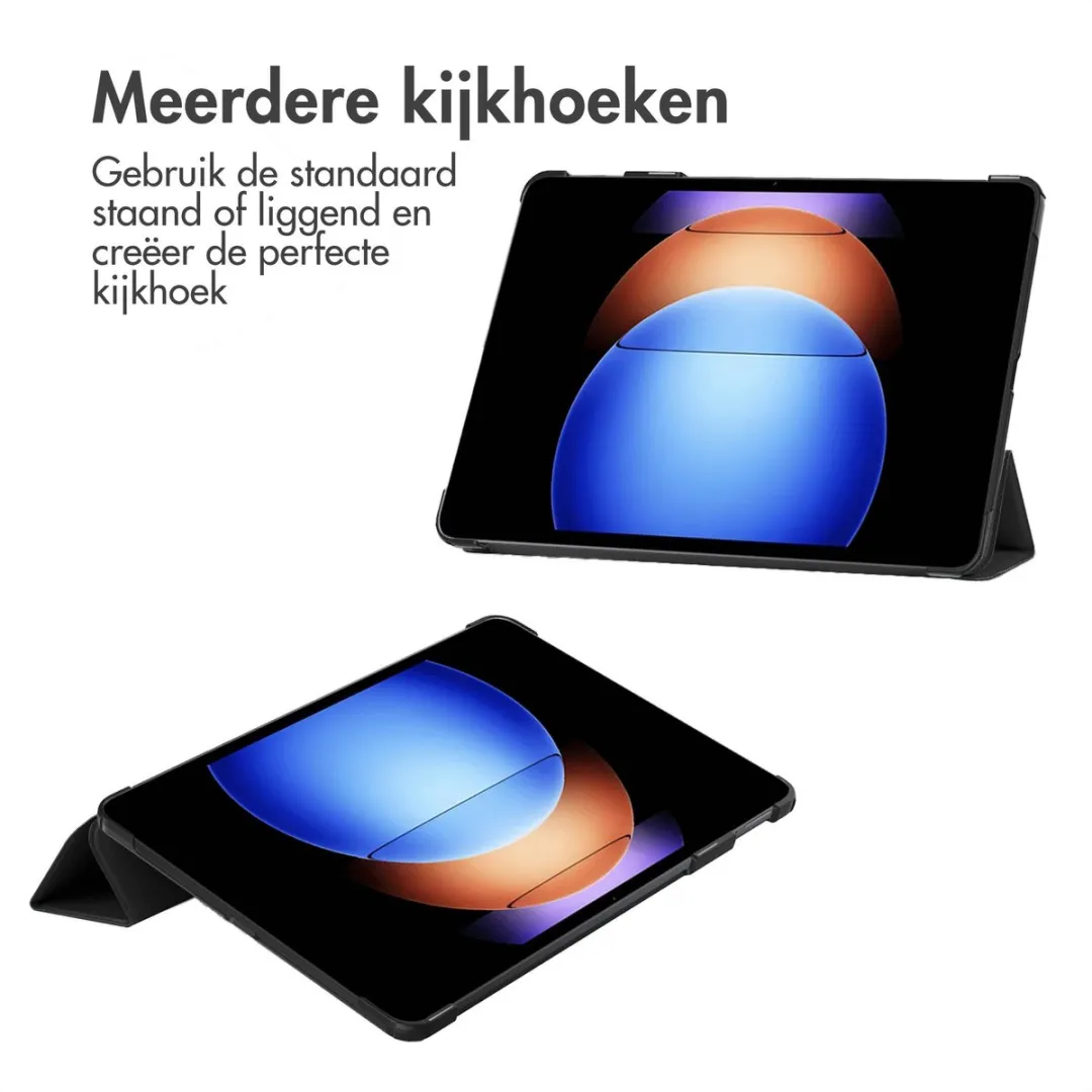imoshion Tablethoes Xiaomi Pad 6S Pro SH00074538 - Trifold Bookcase - Zwart