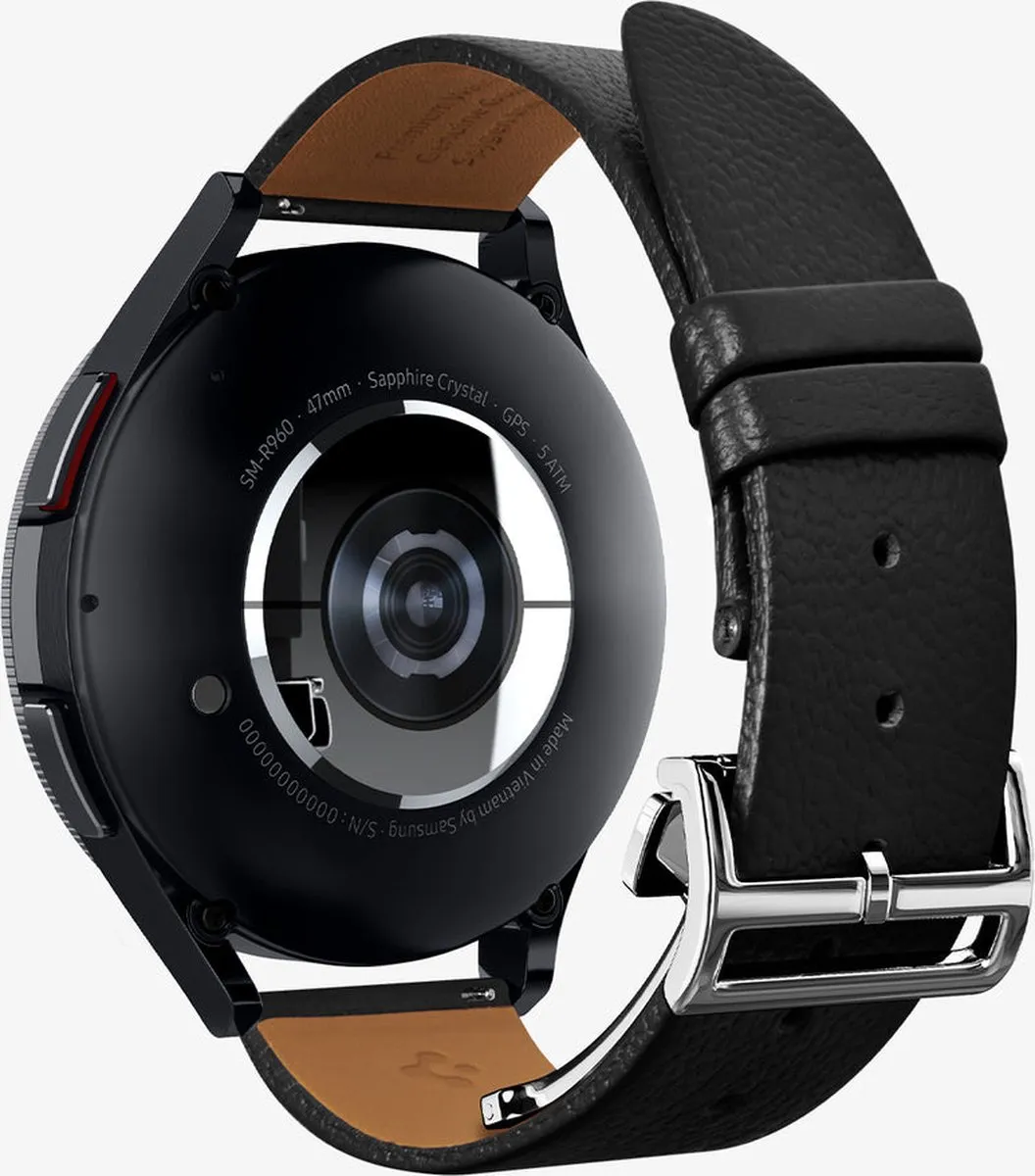 Spigen Enzo Smartwatchband 20mm - Zwart