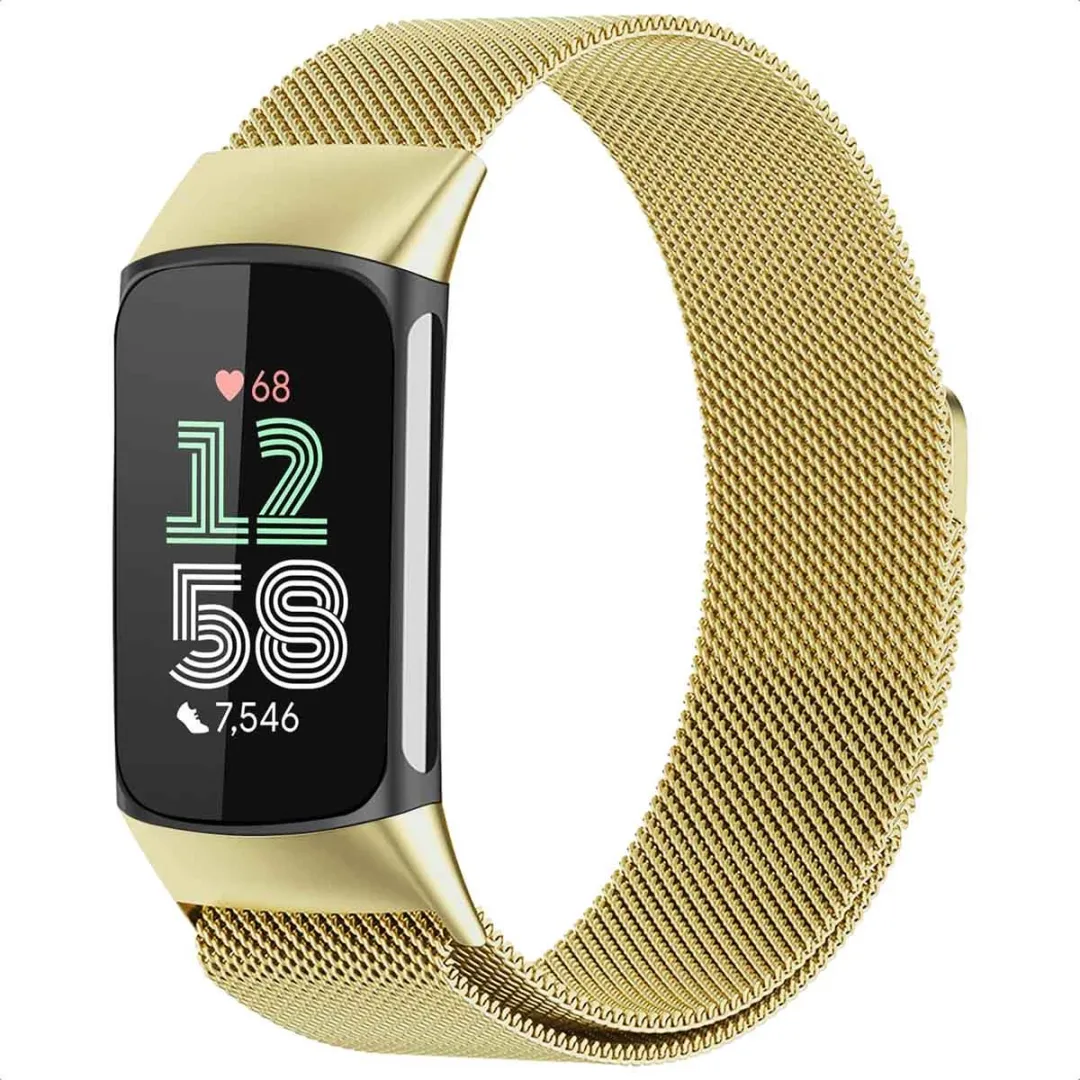 Imoshion Milanees Magnetisch Bandje Fitbit Charge 5