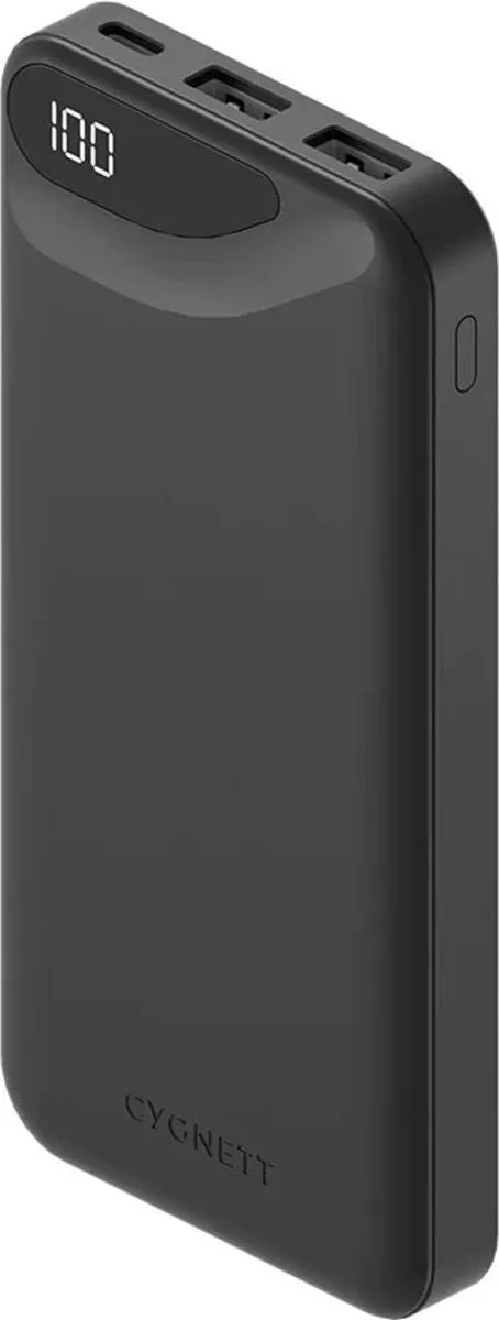 Cygnett Boost 3 CY4341PBCHE Powerbank 10.000mAh - 3x Opladen - 15W - Zwart