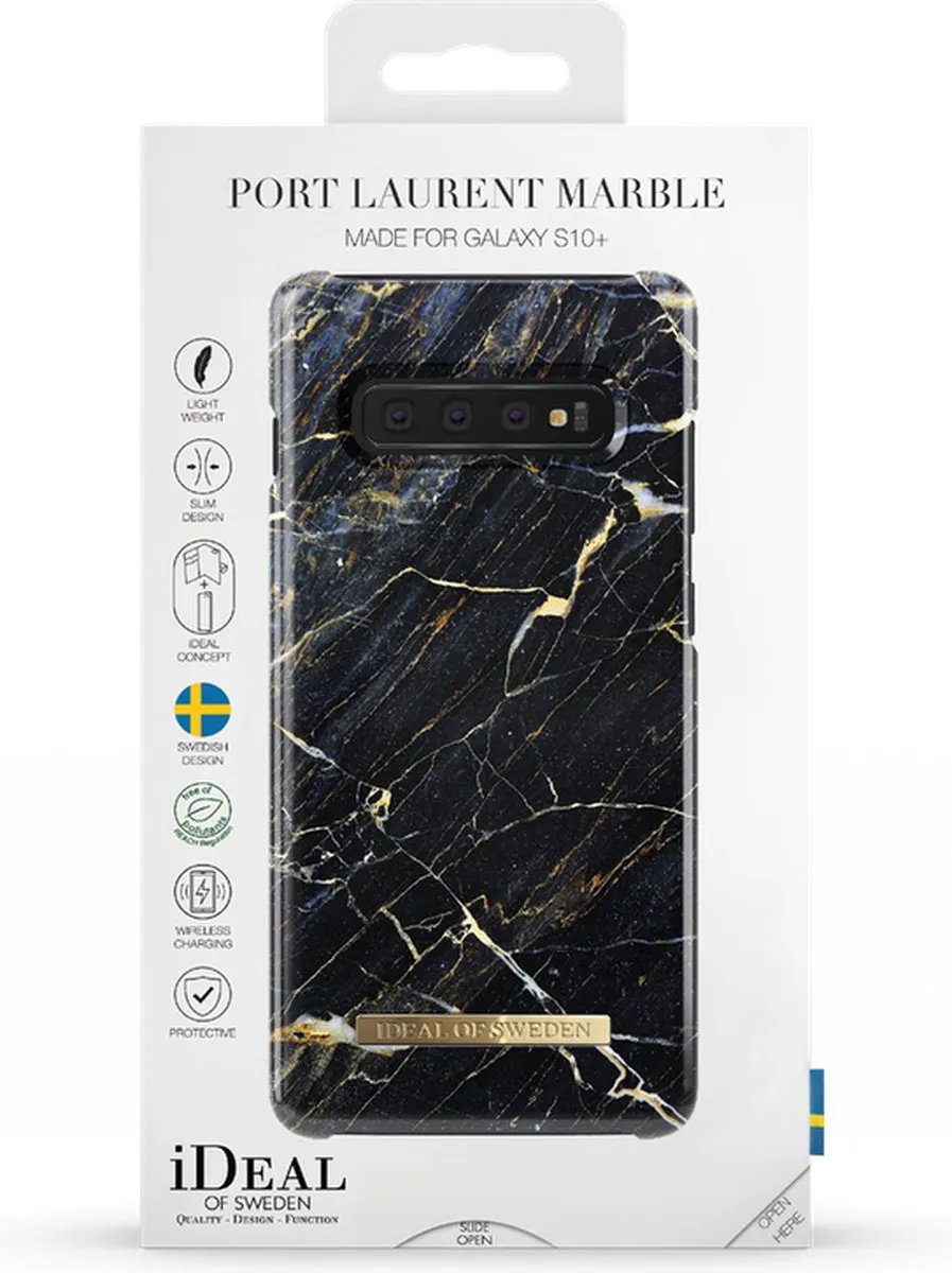 iDeal of Sweden Samsung Galaxy S10+ Port Laurent Marble Hoesje - IDFCA16-S10P-49