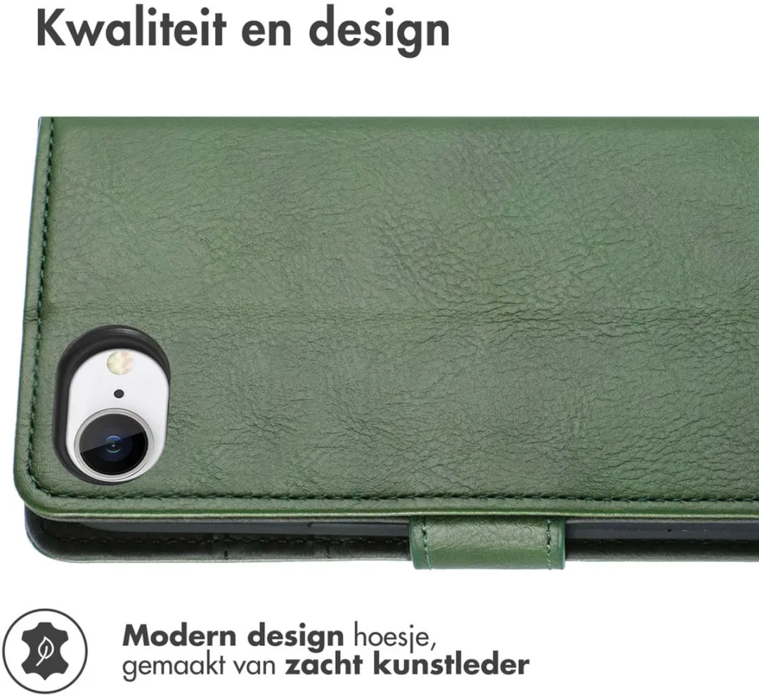 Imoshion iPhone 16e Hoesje Groen - 3 Pasjes
