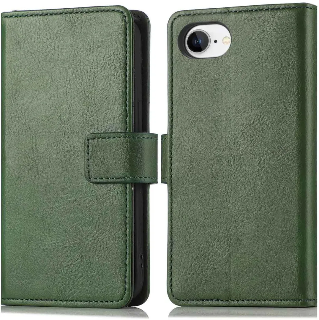 Imoshion iPhone 16e Hoesje Groen - 3 Pasjes