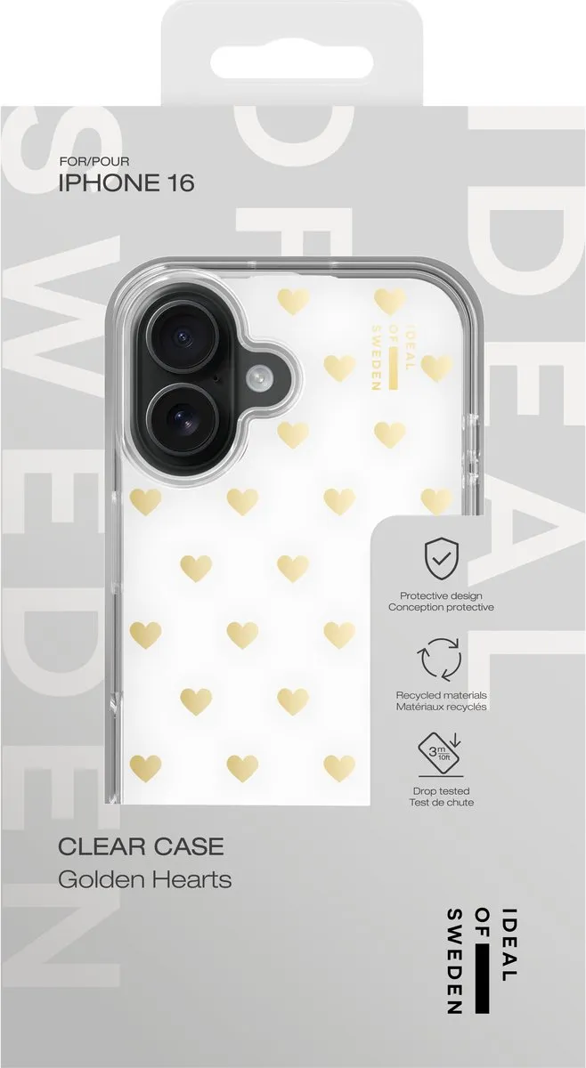 iDeal of Sweden Mirror Case iPhone 16 - Goud - IDCLC-I2461-506