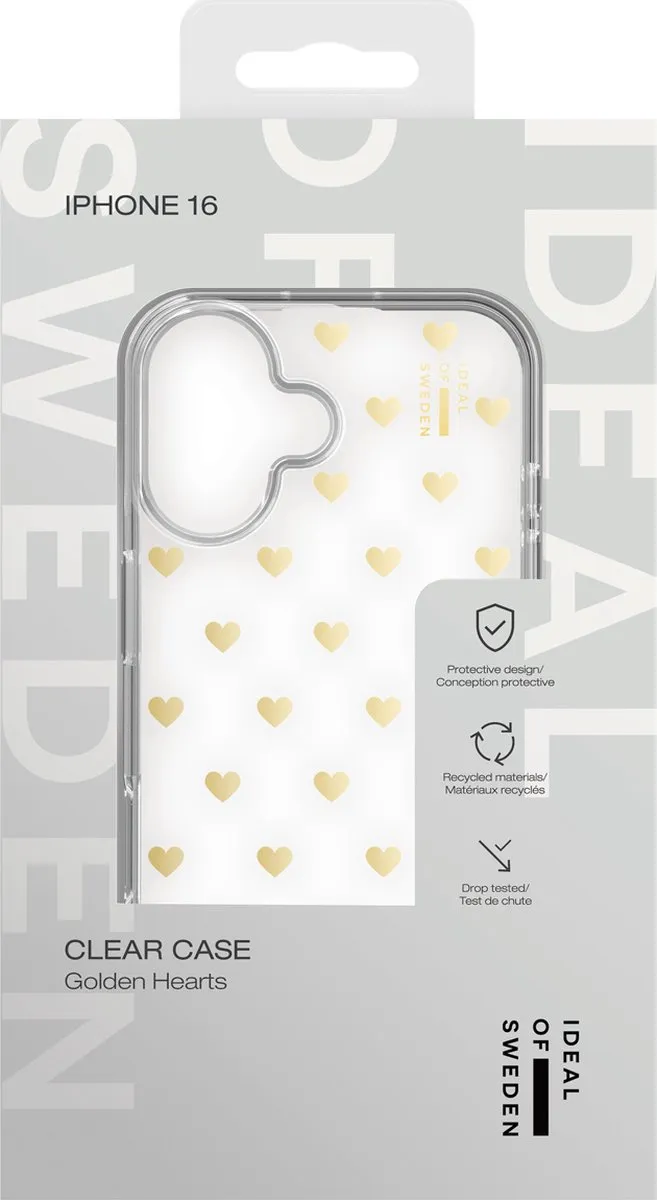 iDeal of Sweden Mirror Case iPhone 16 - Goud - IDCLC-I2461-506