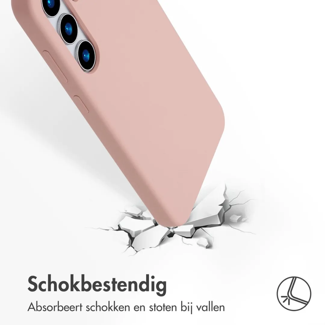 Accezz Hoesje Samsung Galaxy S25 Plus - Roze MagSafe
