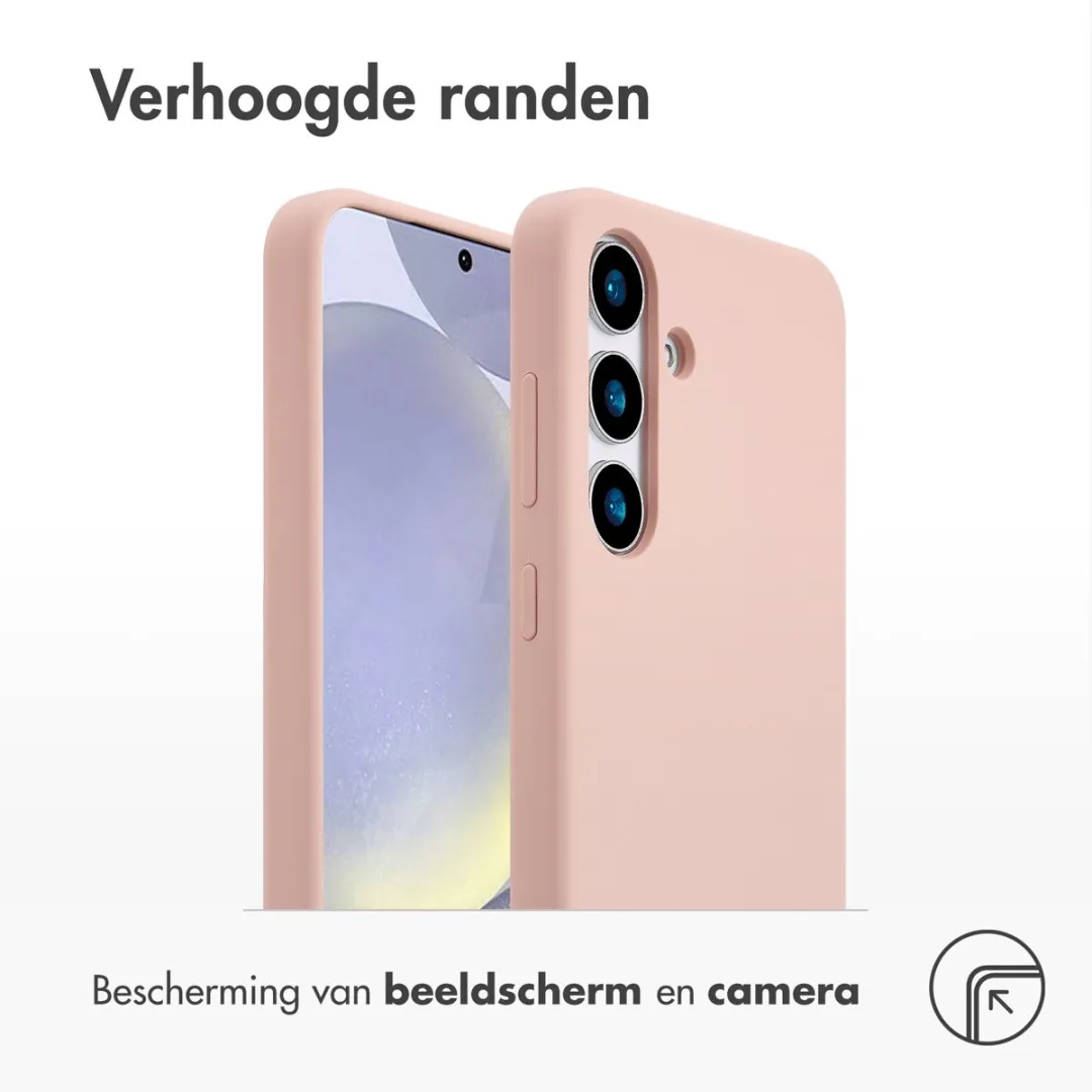 Accezz Hoesje Samsung Galaxy S25 Plus - Roze MagSafe