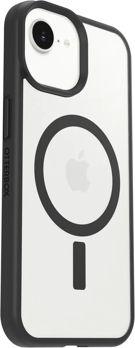 OtterBox React MagSafe iPhone 16/15/14/13 - Transparant/Zwart
