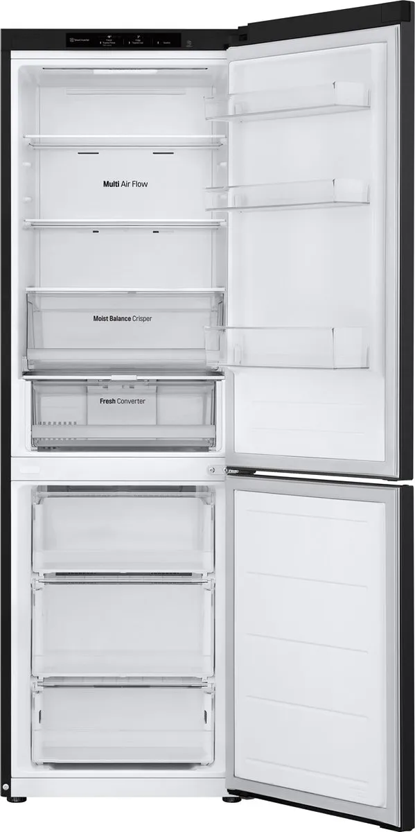 LG GBV3100EEP Vrijstaand Koelvriescombinatie 344L - Zwart