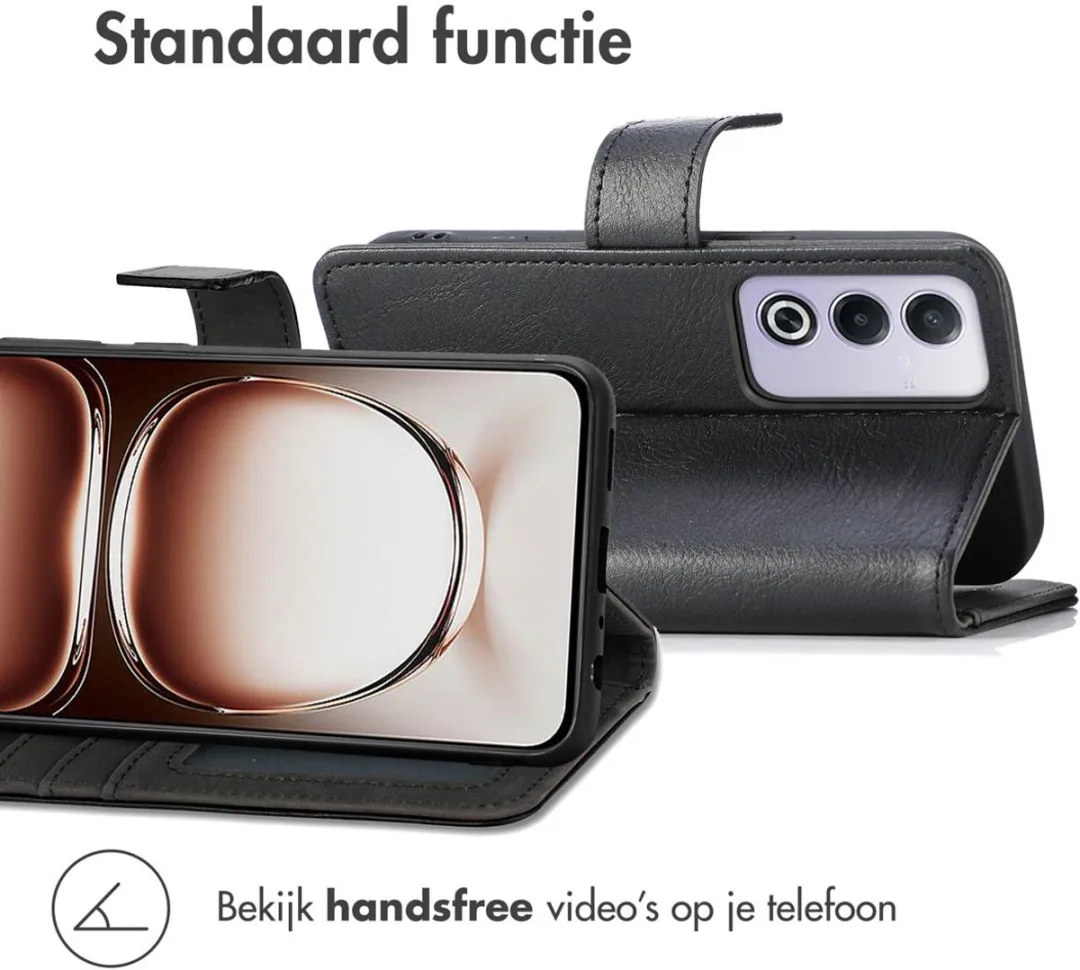 Imoshion Hoesje Oppo A80 5G - 3 Pasjes - Zwart
