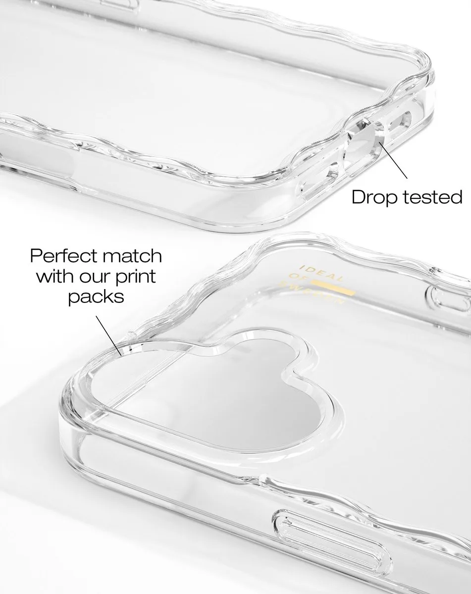 iDeal of Sweden Frame Case iPhone 16 - IDFRC-I2461-471 - Clear