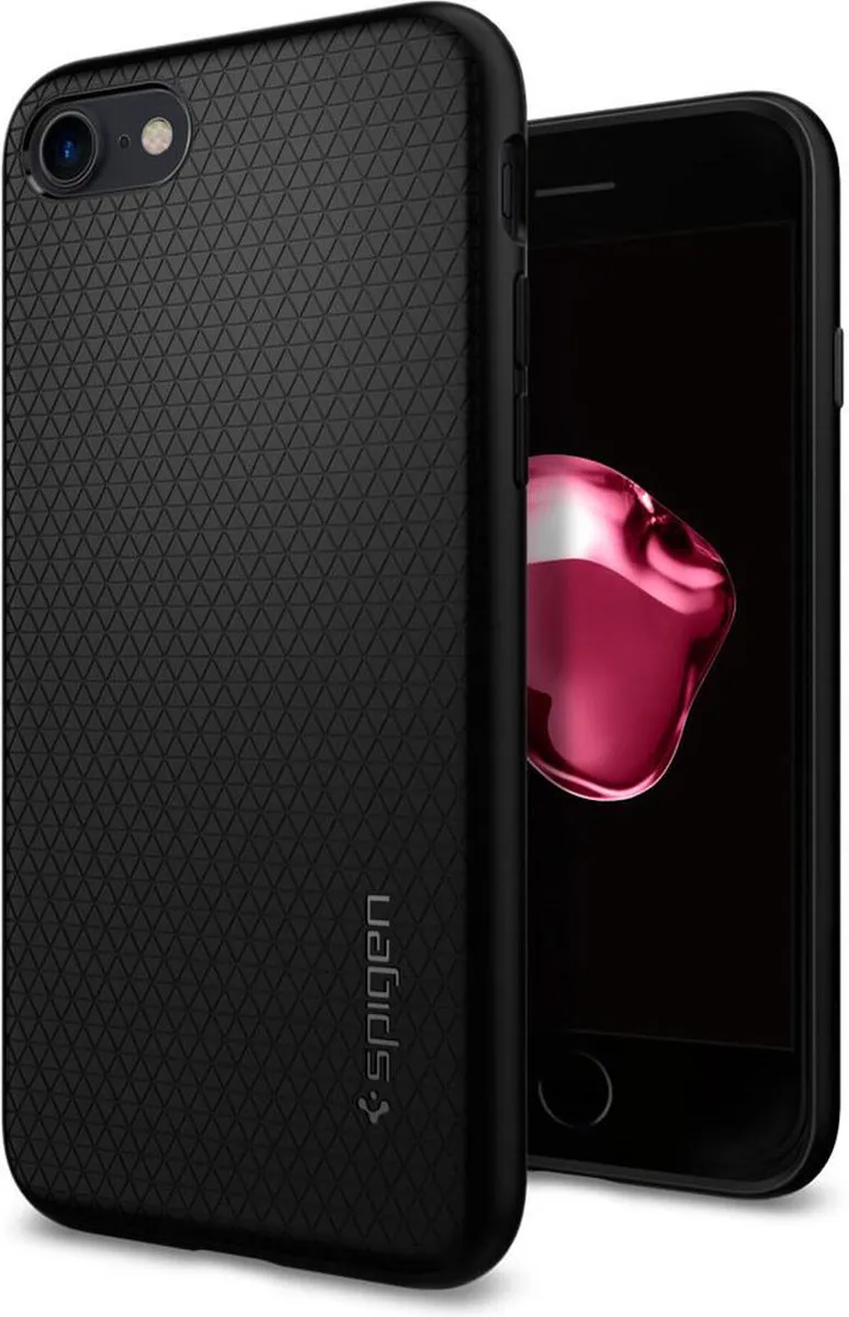 Spigen Liquid Air 042CS20511 iPhone Hoesje - Zwart