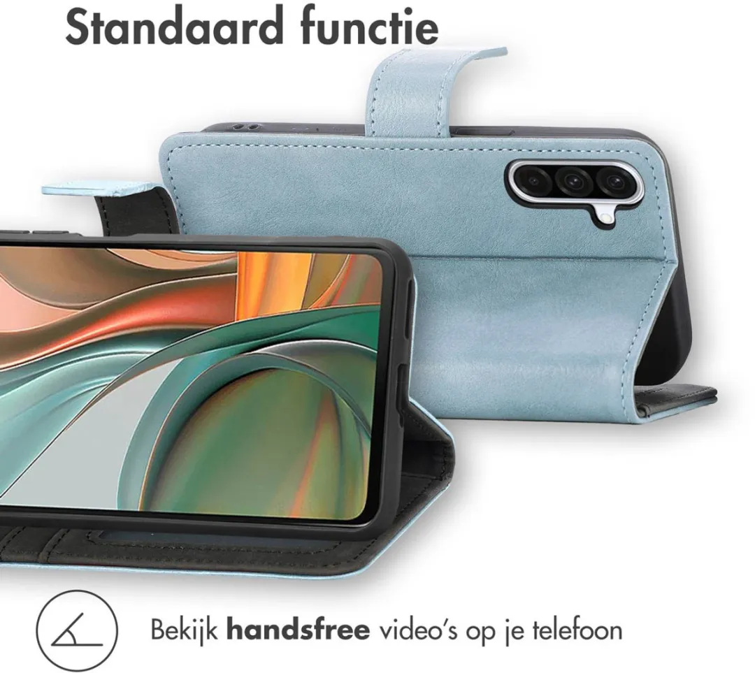 Imoshion Hoesje Samsung Galaxy A36 - 3 Pasjes - Lichtblauw