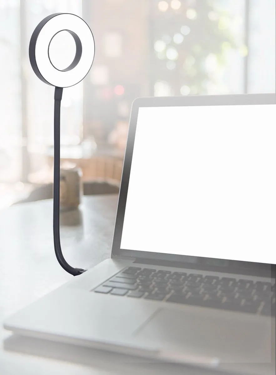 Gembird Selfie Ring Light NL-LEDRING-01 - Zwart