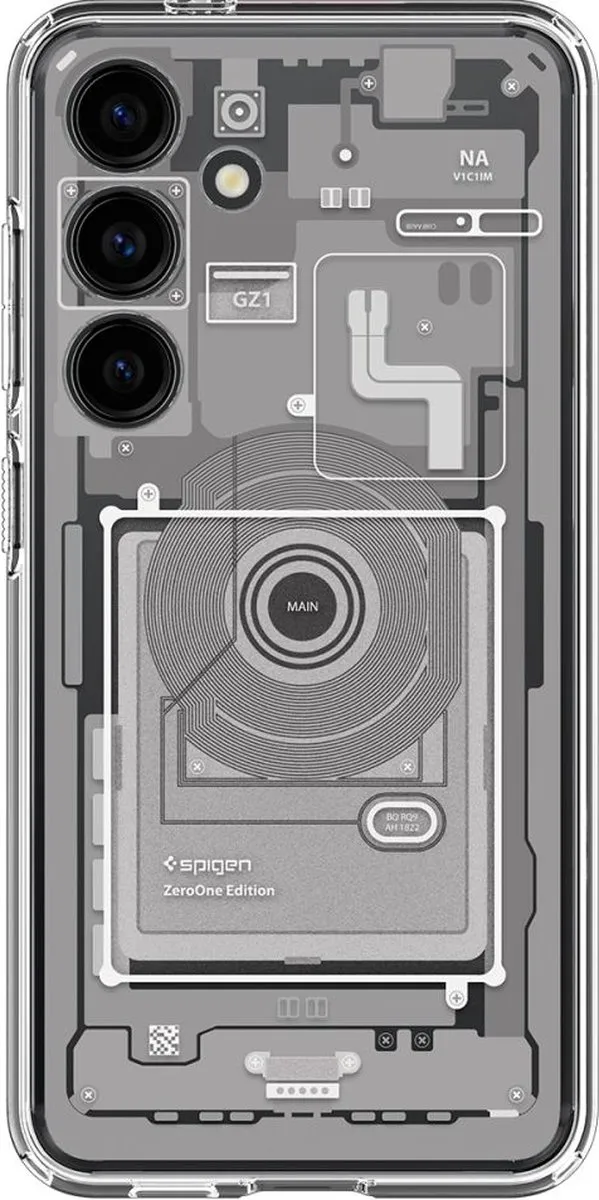 Spigen Ultra Hybrid Galaxy S24 Hoesje - Transparant - afbeelding 6 van 6