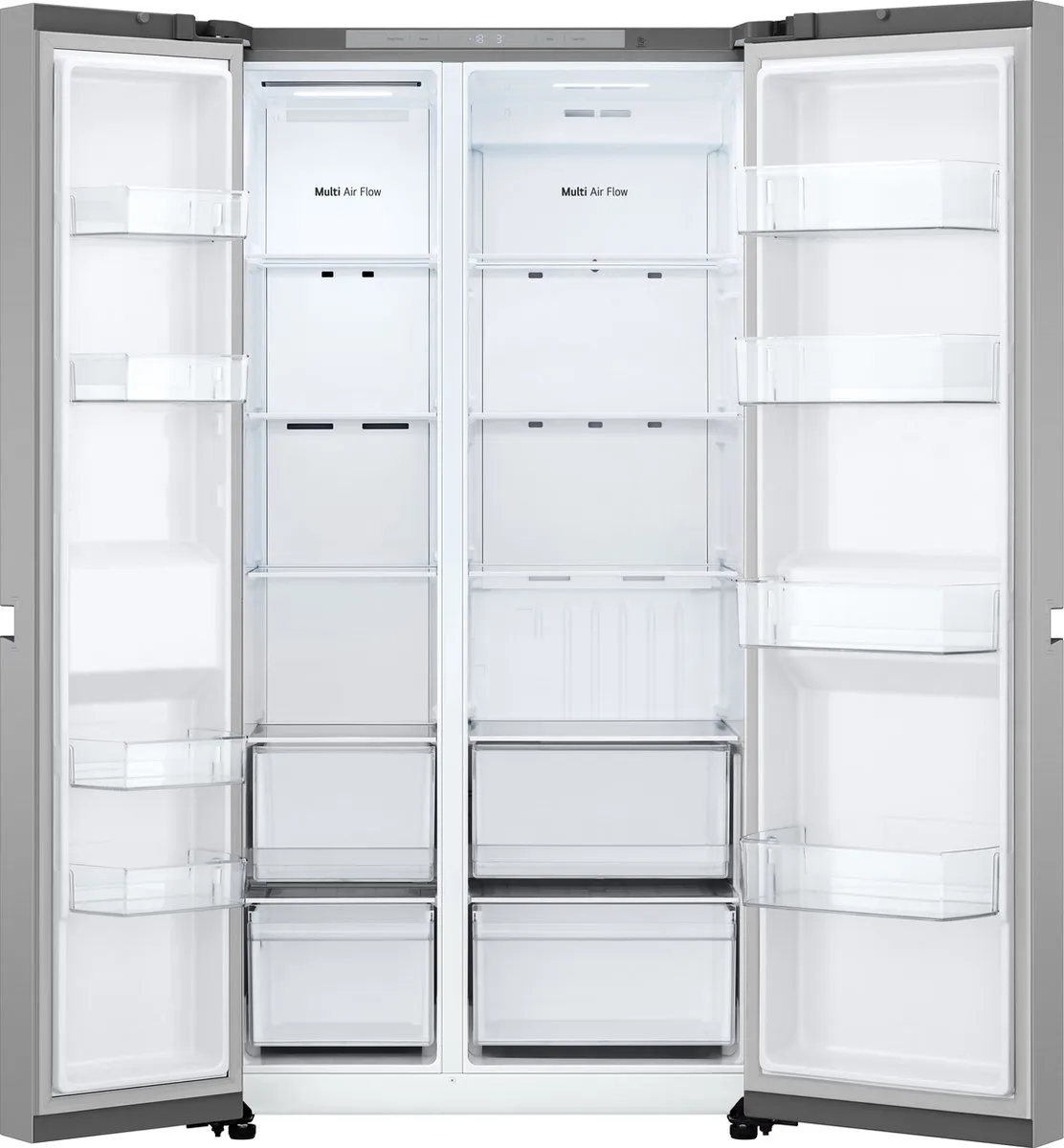 LG GSBC40PYPE Amerikaanse Koelkast Vrijstaand 664L - Zilver